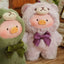 LuLu the Piggy – Vintage Teddy Shop Series Vinyl‑Face Plush Pendant