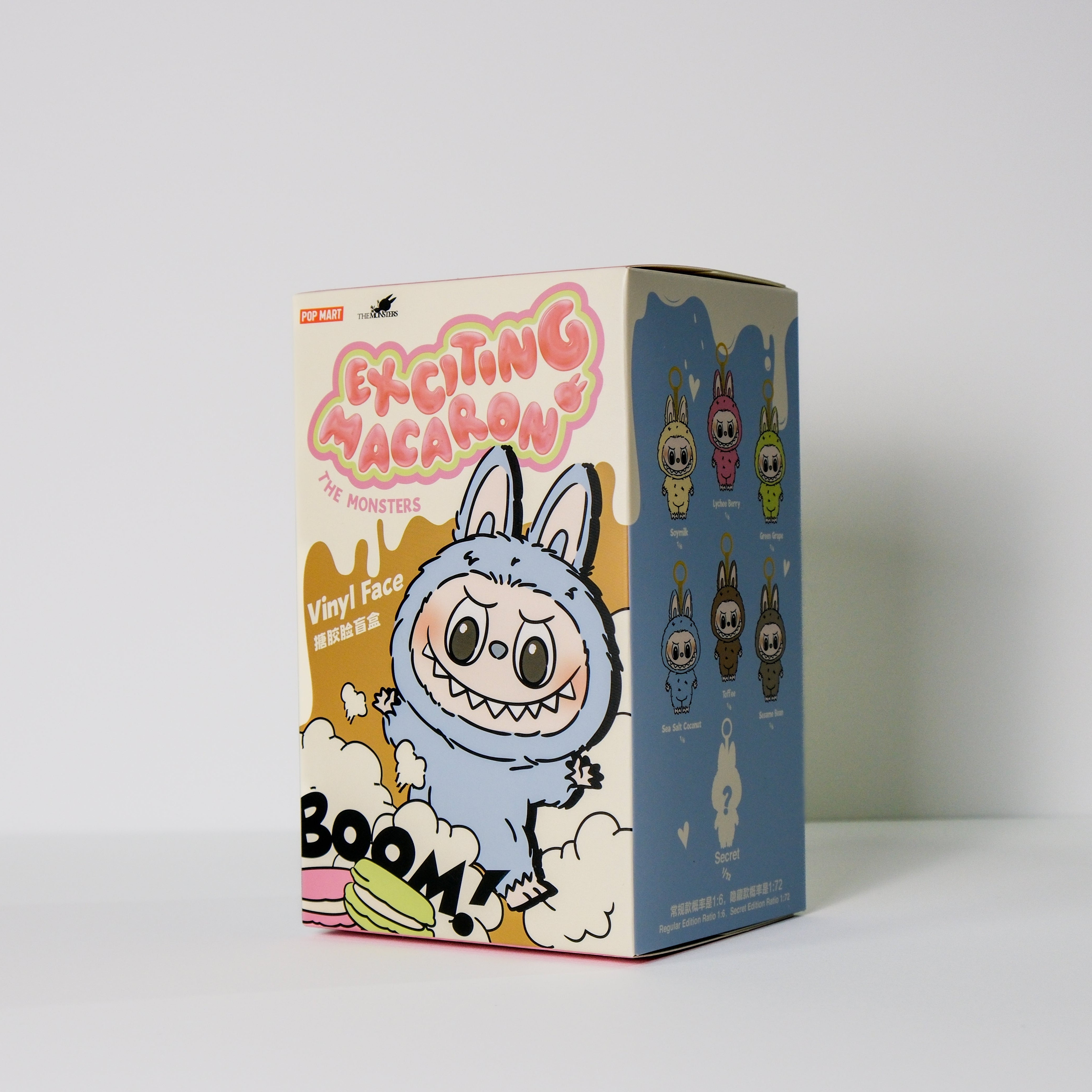 アイドル POP MART EXCITING MACARON THE MONSTERS 2 THE MONSTERS - Tasty Macarons Vinyl Face Blind Box | Blind