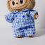 Blue Floral Pajama Set for "Labubu"