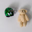 Helmet Bear Keychain