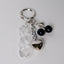 Cherry Heart Chain Keychain