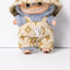 Designer Beige Monogram Outfit for Labubu