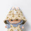 Designer Beige Monogram Outfit for Labubu