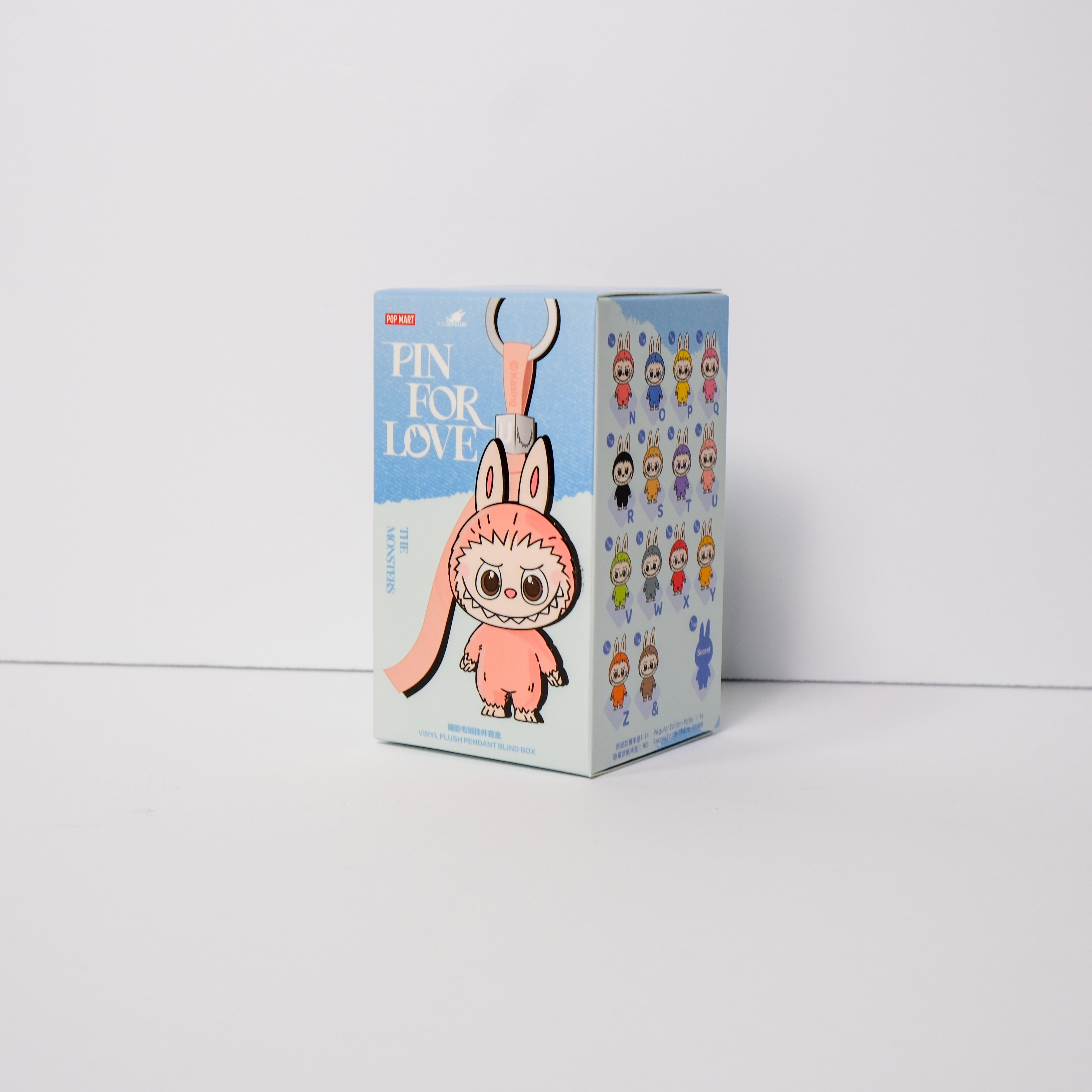 THE MONSTERS – Pin for Love Series Vinyl Plush Pendant Labubu