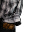 Plaid Hooded Button Up
